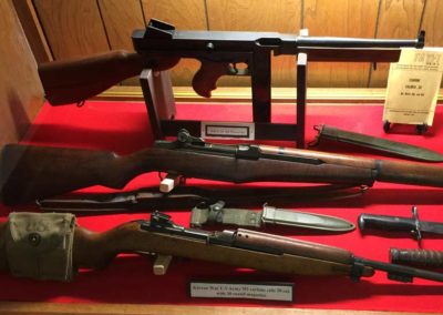 guns used in korean war